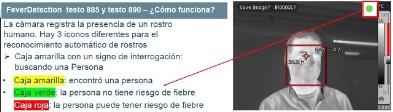 amara Deteccion de FIEBRE en personas termica Testo GimateG