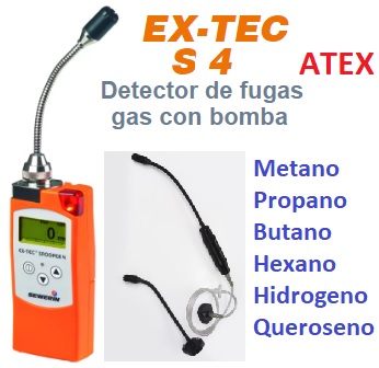 localizador fugas con bomba EX-TEC S4 sewerin gimateg