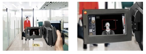 sistema deteccion personas con fiebre con camara termica testo gimateg