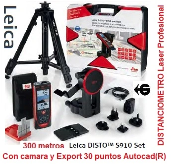 distanciometro laser leica S910 SET consulte a gimateg