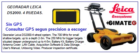 Georadar Leica consulte a GimateG