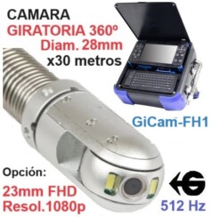 camara inspeccion tuberias profesional 30 metros MX gimateG