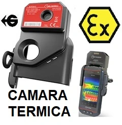 termografica ATEX y smartphone android Clase 1-21 GimateG