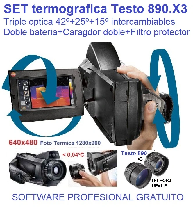 camaras termograficas pro testo 890 GimateG distribuidor testo