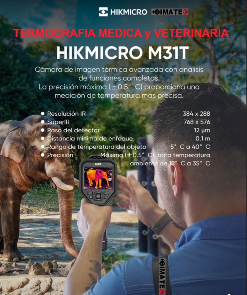 termografica profesional hikmicro M31 gimateg