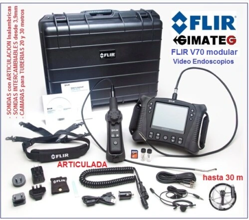 Videoscopia industrial articulado 2 o 4 ejes Flir V70