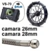 camara tubos flir V70 D28 y D26 x30metros