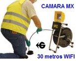 camaras inspeccion tuberias MX 30m wifi gimateg 