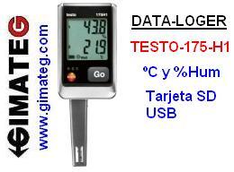 loger temp hum testo 175H1 gimateg