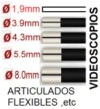 gama videoscopios desde 1,9 mm y articulados GimateG