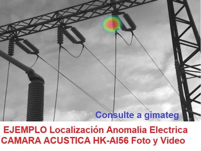 busca descarga parcial electrica con camara acustica AI56 gimateg