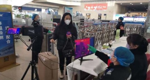 termografica alarma fiebre guide C400 gimateg