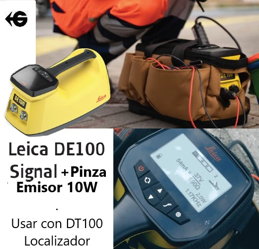 Localizador leica dd230 gps bluetooth y transmisor DA230 gimateg
