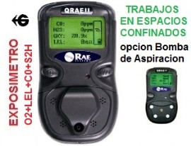 exposimetro 4 gases para trabajos en espacios cerrados gimateg
