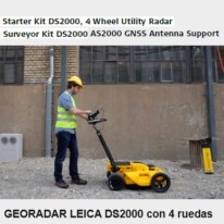 Georadar Leica ds2000 con control GimateG