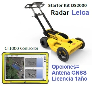 georadar DS2000 opcion GPS consulte a gimateg