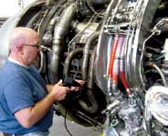 uso videoscopio articulado motores aeronautica gimateg