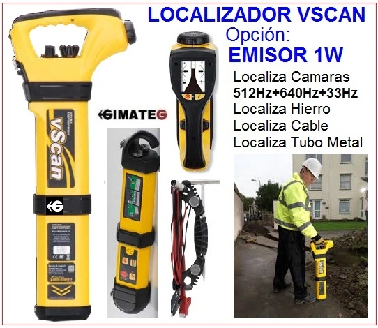 localizador hierro tubo cable y camaras vsan gimateg