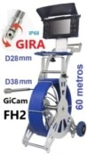 Ir a camara GiCam-FH4 giratoria 28mm x60metros GimateG