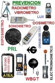 instrumentos alquiler para prevencion riesgos gimateg