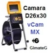 Camara inspeccion tuberias 30 metros vCam MX Vivax GimateG