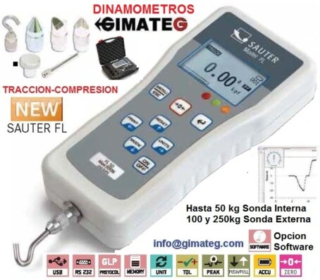 dinamometro digital sauter FL ALQUILER gimateg