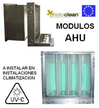 fotocatalisis para conductos clima AHU GimateG