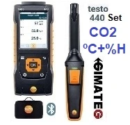 medidor calidad aire CO2 termohigrometro testo GimateG