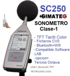 enlace venta alquiler sonometro calibrador acustico