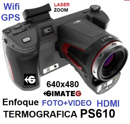 venta alquiler termografica GUIDE PS610 certificado ENAC gimateg