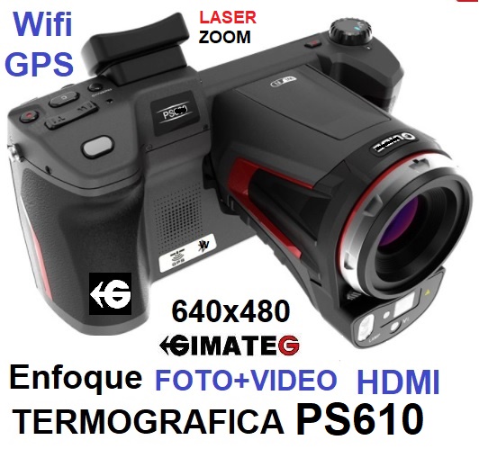 termografica pro guide PS610 GPS y Video en venta alquiler gimateg