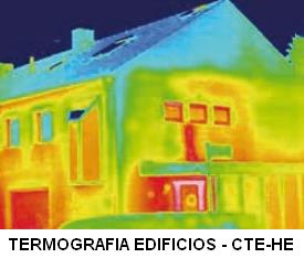 ejemplo termografia fuga calor edificios venta alquiler GimateG