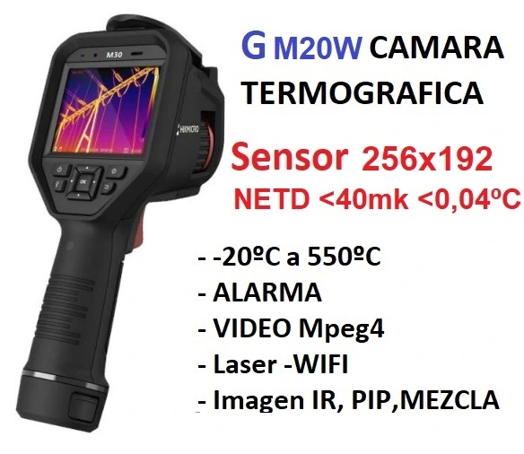 termografica profesional hikmicro M20W gimateg