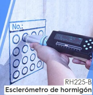 visualizacion barras en pared hormigon proceq PM8000 gimateg