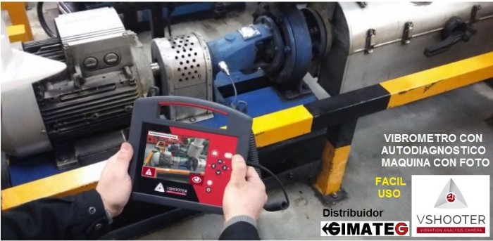 vibrometro autoanalisis maquinas VSHOOTER venta y alquiler GimateG