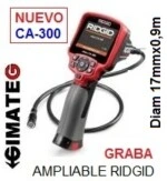 videoscopio industrial con Wifi CA330 GimateG distribuidor Ridgid