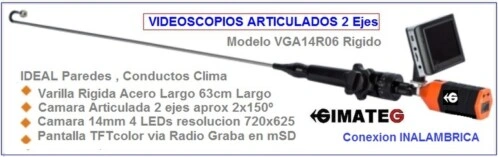 videoscopio articulado mucha luz y con grabacion gimateg