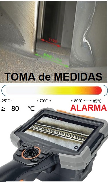 ALARMA TEMPERATURA y medidas 2D JK gimateg